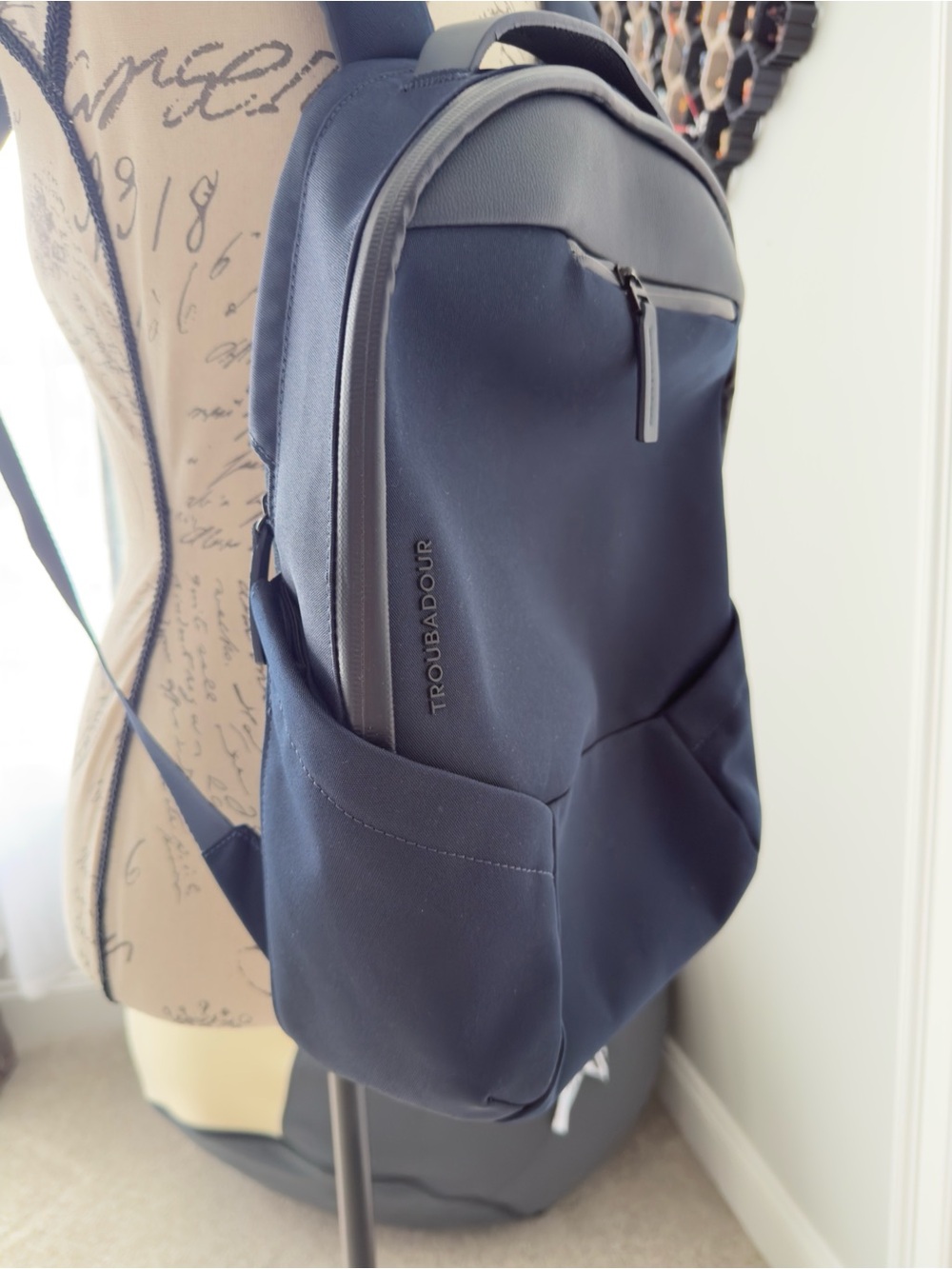 Everyday Commuter Backpack - Navy - Picture 2 of 3